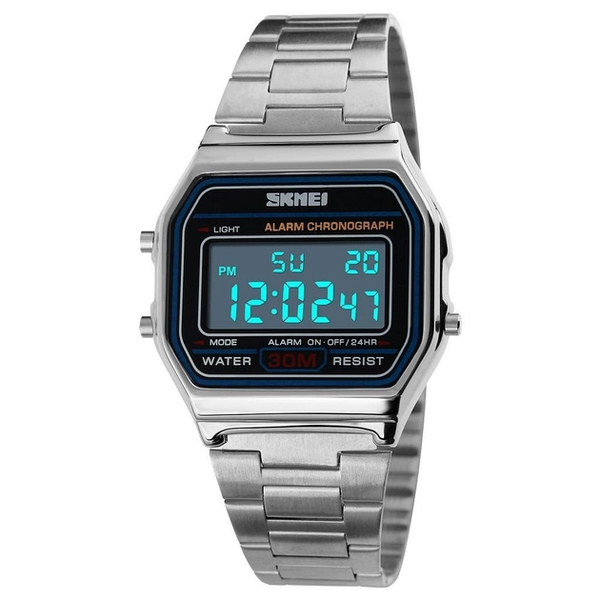 Годинник дитячий Skmei Popular Silver 1123S для дітей від 8 років