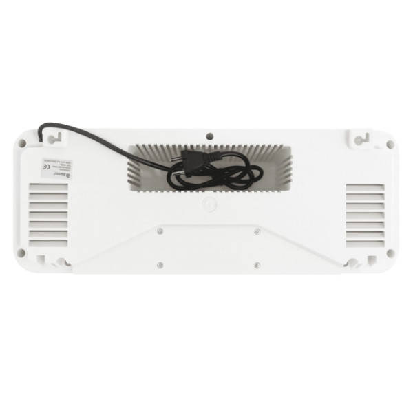 Настінний тепловентилятор з LED дисплеєм та 2 режимами обігріву 2000W DOMOTEC MS-5963 Білий