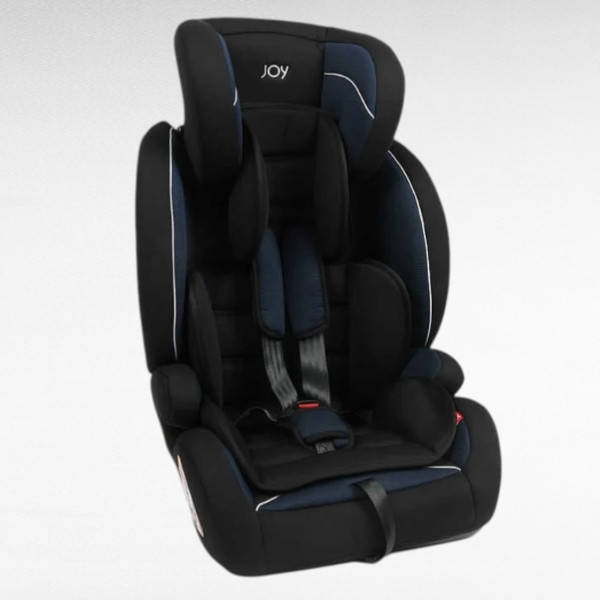 Дитяче автокрісло універсальне від 9-36кг із системою ISOFIX I/II/III група JOY SX36907 Чорне з синім