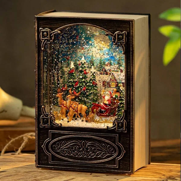 Новорічний нічник XMAS WDL-24023A Чорний