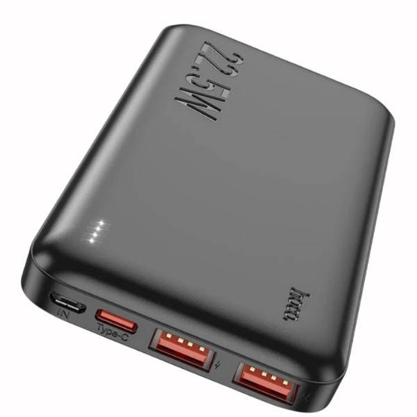 Power bank HOCO J101 10000mAh Astute 22.5W Чорний