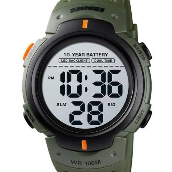 Годинники чоловічі тактичні Skmei Neon 10 Bar