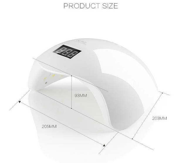 Сушарка для нігтів SUN 5 MINI NEW Біла