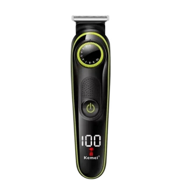 Машинка для стрижки волосся 5в1 Kemei Km-696 Чорна