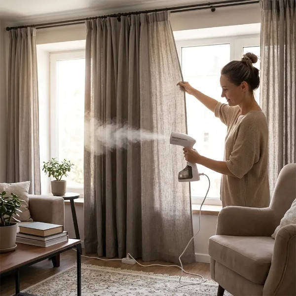 Відпарювач ручний вертикальний Domotec MS 5363 Білий