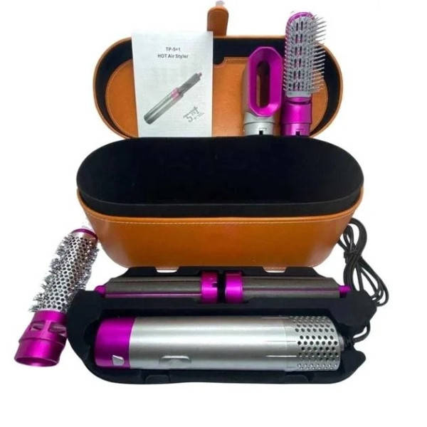 Стайлер для волосся з іонізацією 5в1 у кейсі Hair Brush
