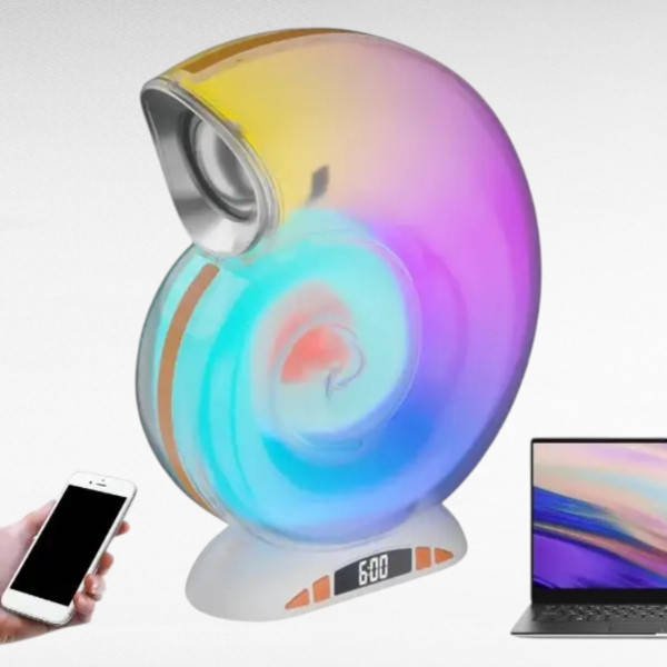 Лампа настільна з колонкою Bluetooth та RGB-підсвічуванням L39 mini