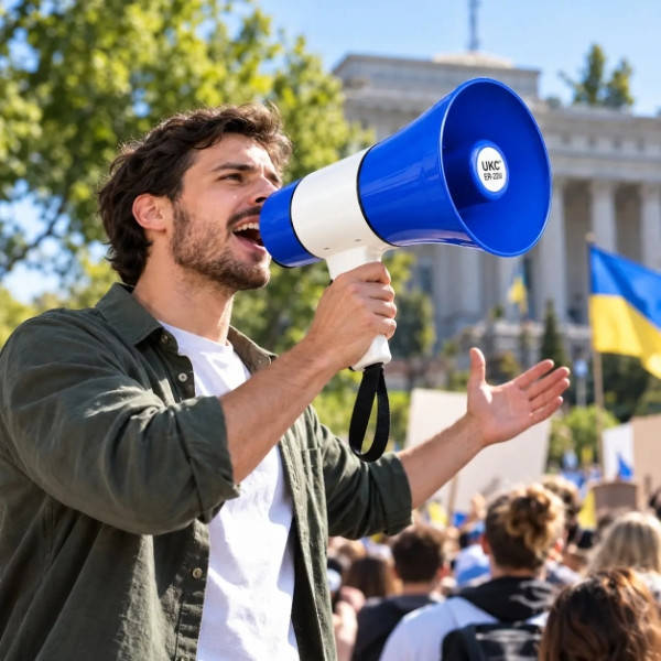 Гучномовець рупор MEGAPHONE ER 22 UKC Синій