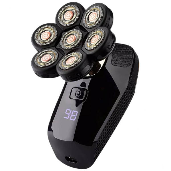 Електробритва для чоловіків зі змінними насадками 5в1 Electric Shaver Чорна