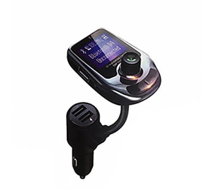 Автомобільний FM трансмітер модулятор A30 Bluetooth Чорний