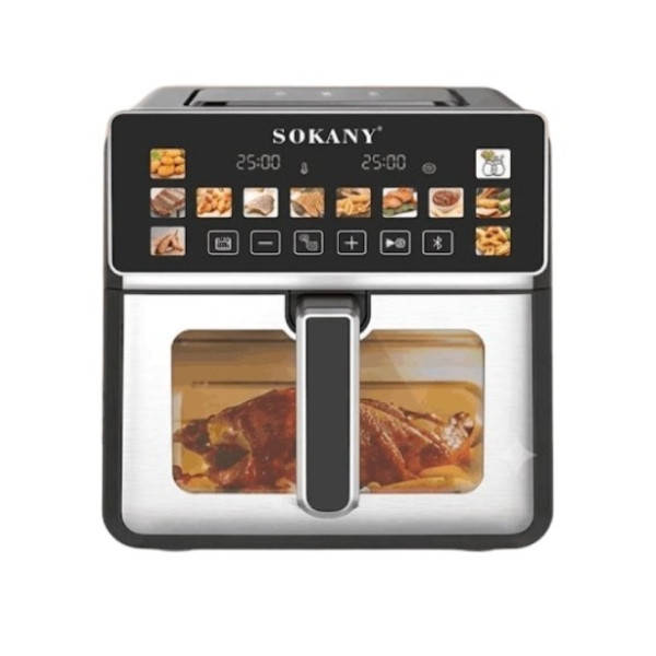 Аерофритюрниця мультипіч 7л 1600Вт Sokany SK-10140 Чорна