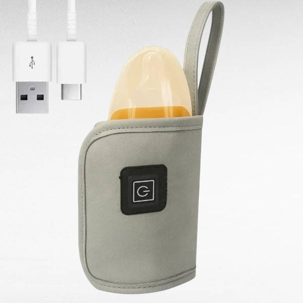 Підігрівач для пляшечок USB Сірий