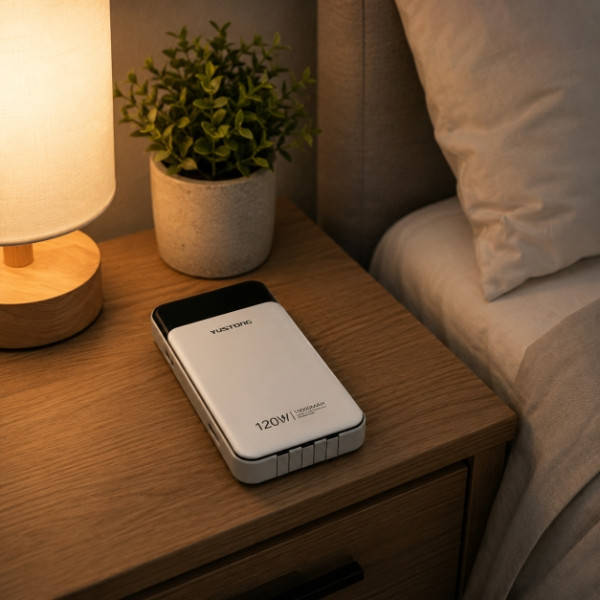 Павербанк Power bank YUSTONG TS-5600 120 Вт 10000 мАч Білий
