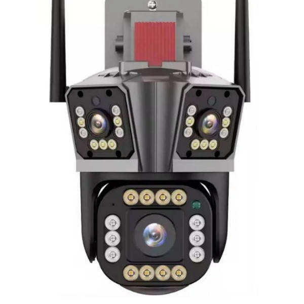 Камера відеоспостереження WI-FI LS VISION PW12-5K 12Мп Чорна