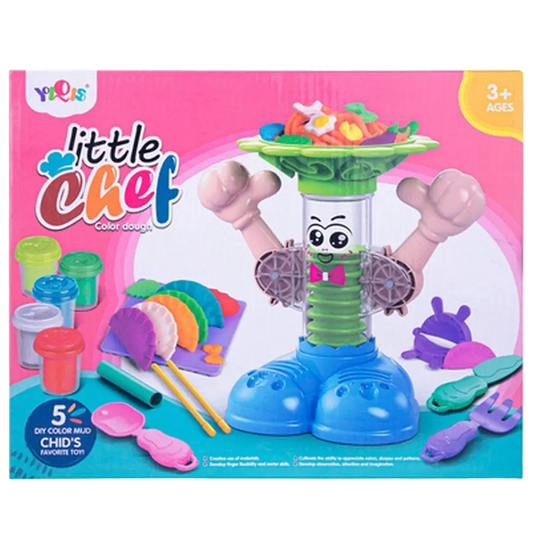 Набір тіста для ліплення 5 баночок My Little Chef
