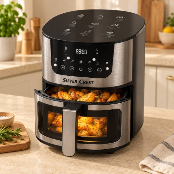 Аерофритюрниця 4200W 8л Silver Crest SC-8855S