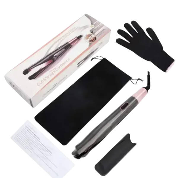 Випрямляч для волосся 2 в 1 HAIR Curling lron 106 Сірий