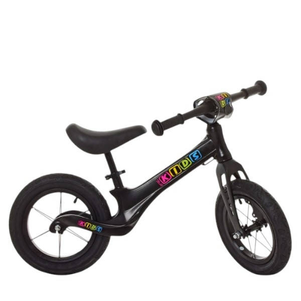 Біговел дитячий з металевою рамою PROFI KIDS 12 Д. SMG1205A-2 Чорний