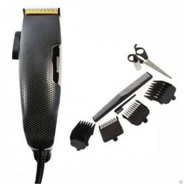 Машинка для стрижки волосся Gemei GM-806 220В Чорна