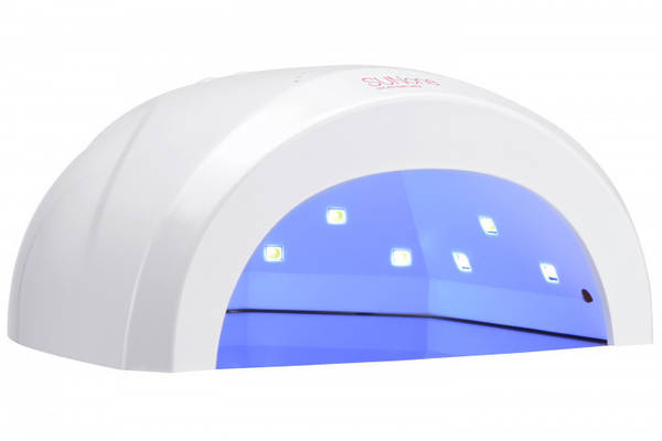 Гібридна лампа Sun One для сушіння нігтів UV/LED 48w, матова біла