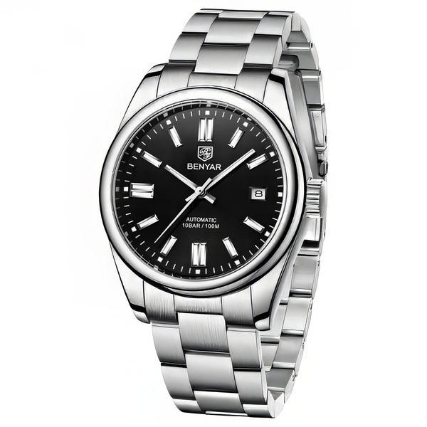 Годинник чоловічий Benyar Automatic 10 BAR у фірм. коробочці