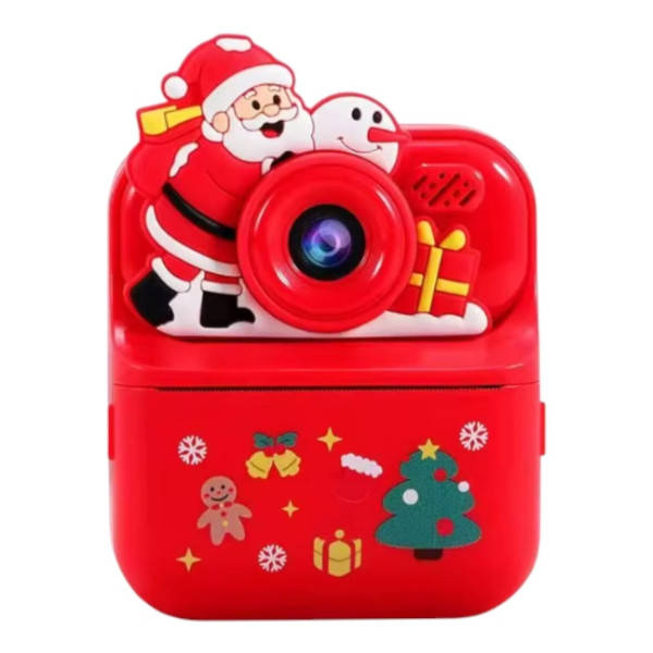 Фотоапарат моментального друку Санта Digital Color А-2124 Червоний