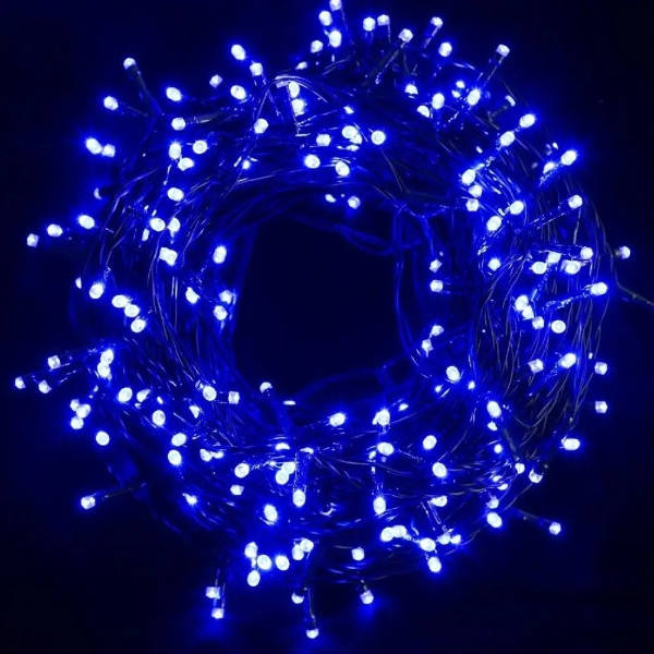 Гірлянда лінійна 200LED 220V 13м Синє світло