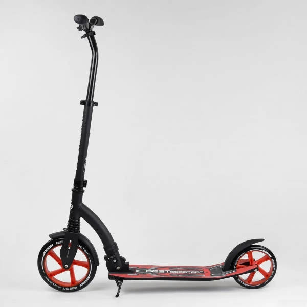 Самокат двоколісний із амортизатором 40860 Best Scooter Червоний.