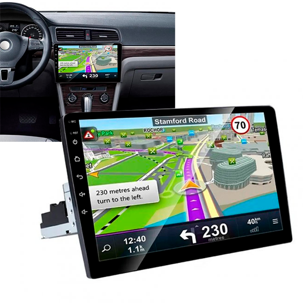 Автомагнітола 1Din з екраном 8'' 9012A на Android 2 2 Ram / 16gb Storag чорний