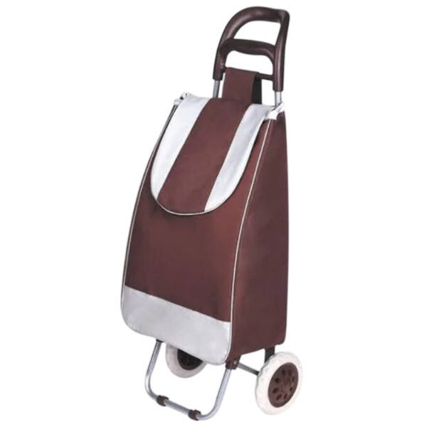 Сумка господарська на коліщатках Trolley small Коричнева