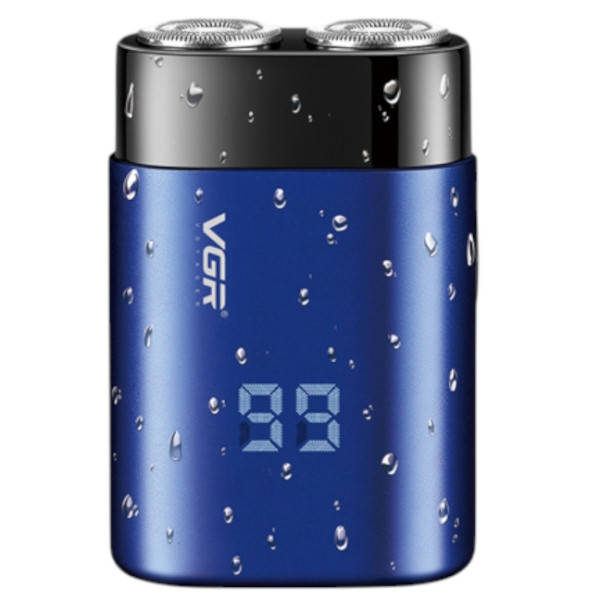 Електробритва акумуляторна роторна VGR V-347 BLUE Синя