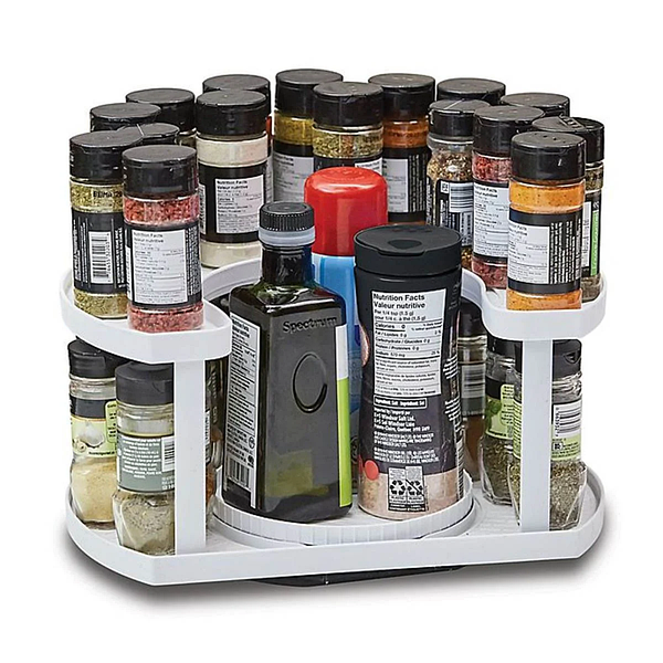 Спецювальниця Spice Spinner Two-Tiered Spice Organizer