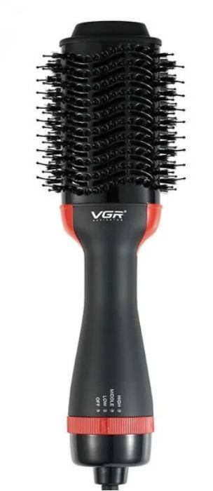Фен-щітка для укладання волосся VGR V416 1000W Чорний