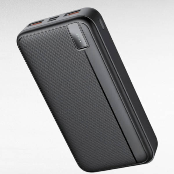 Power Bank з функцією швидкого заряджання 20000mAh Allison Als-s22 5V\2.1A Чорний