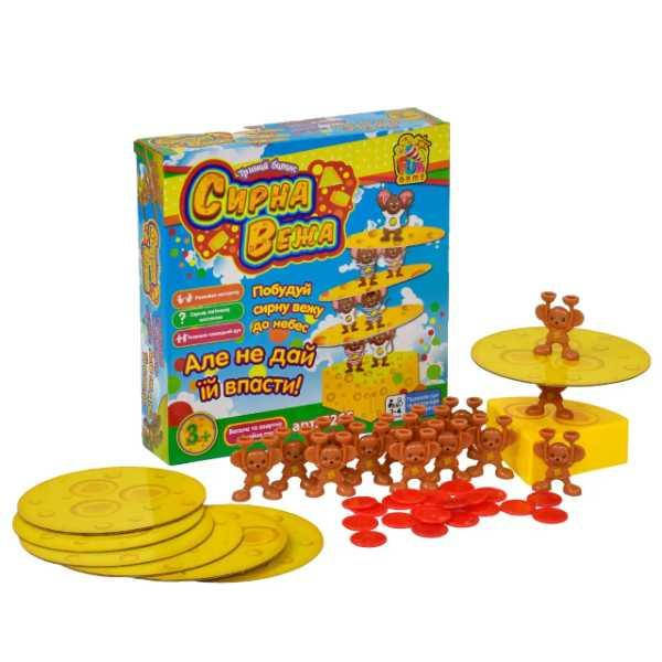 Гра настільна Сирна Вежа 4 Fun Game Club