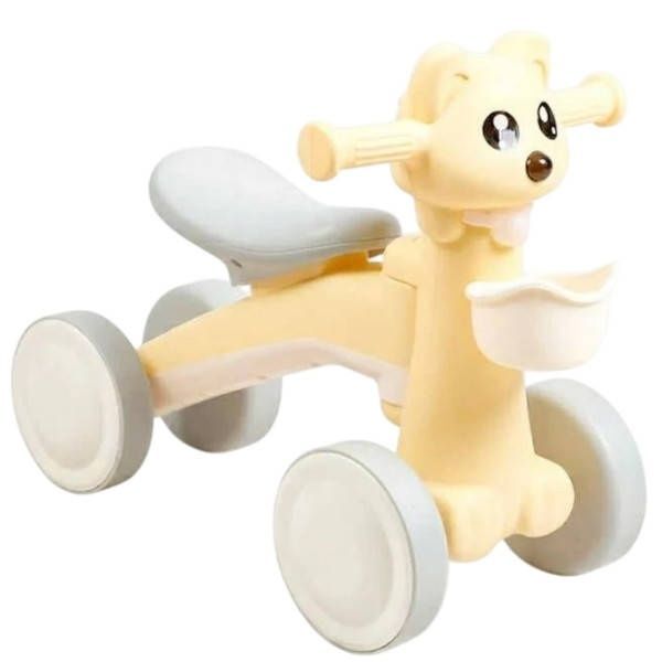 Толокар Best Trike LR-68944 з музикою та підсвічуванням, жовтий