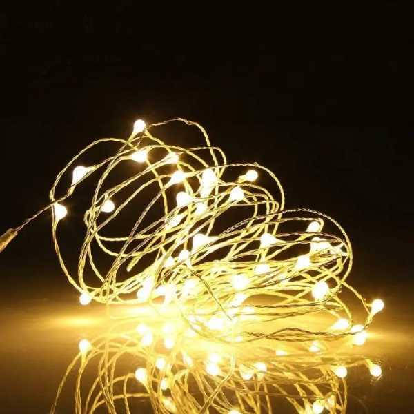 Гірлянда Кінський хвіст роса 200LED 2м Теплий білий