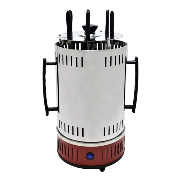 Електрошашличниця вертикальна Domotec BBQ MS-7783 Червона