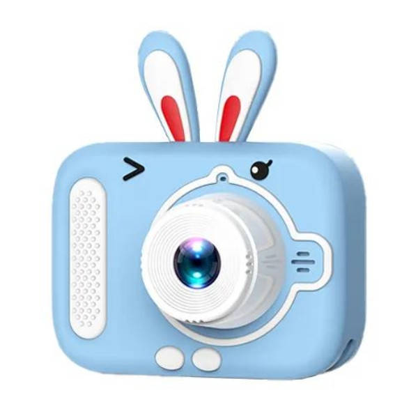 Дитячий фотоапарат X900 Rabbit Блакитний