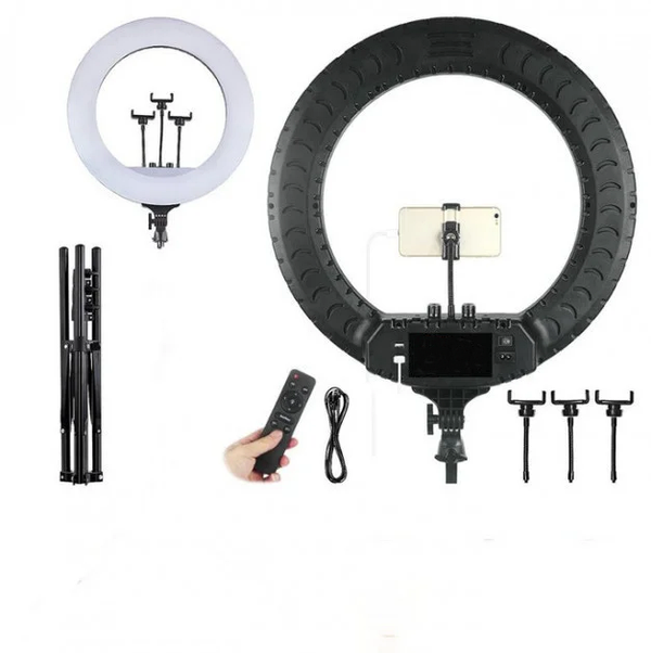 Кільцева Лампа RING LIGHT 21 (54см) 520A + MIRROR + BAG