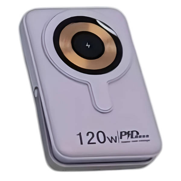 Павербанк Power bank TS-5602 з бездротовою зарядкою 120W 10000мАч Рожевий