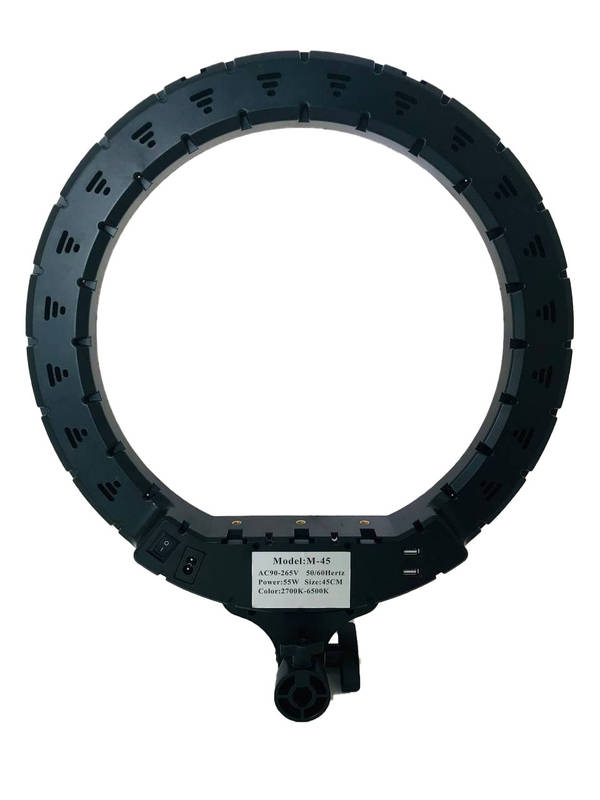 Кільцева світлодіодна лампа / RING LIGHT RL18 (діаметр 46 cм / 55W) (3-PH)