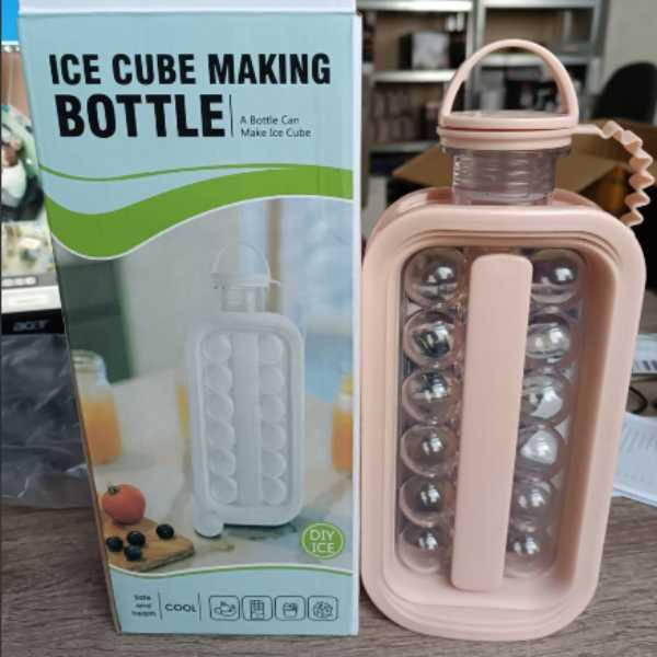 Силіконова форма для льоду ICE CUBE TRAY Бежева