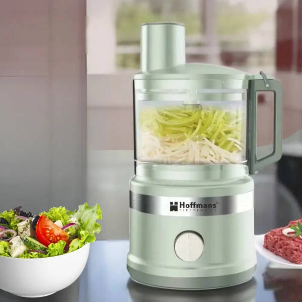 Подрібнювач кухонний електричний Hoffmans HM-2076 2,5L 1000W Зелений