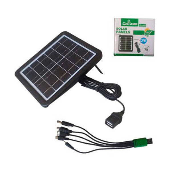 Портативна сонячна панель CCLamp CL-620 2W