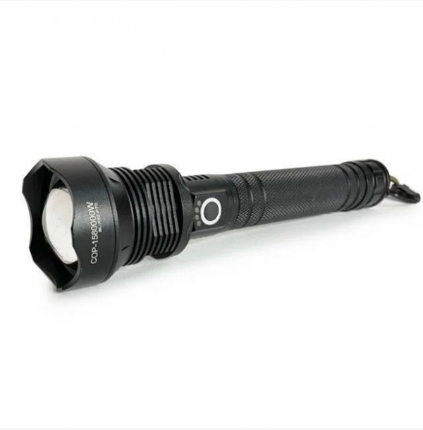 Ліхтарик Bailong BL X92 P70/ 7668 2*18650 battery Чорний
