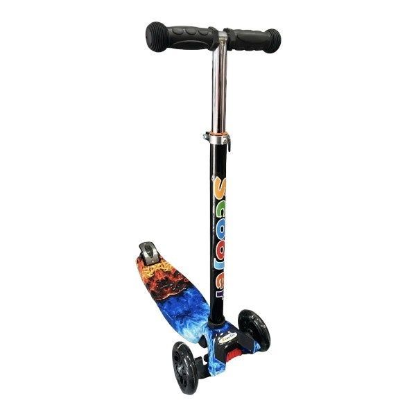 Самокат дитячий Sporting Scooter 316T Вогонь та лід