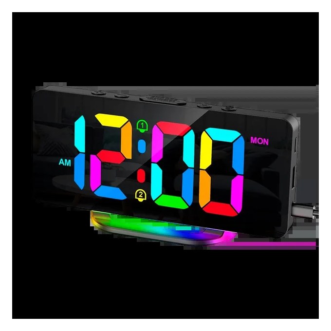 Годинник настільний електронний з підсвіткою VST 888H RGB