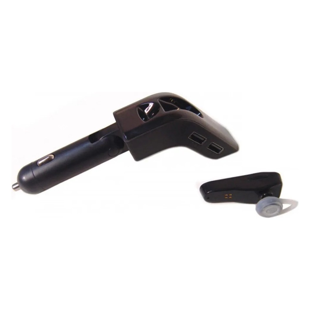 Автомобільний трансмітер FM-модулятор V9 BT + earphone bluetooth гарнітура